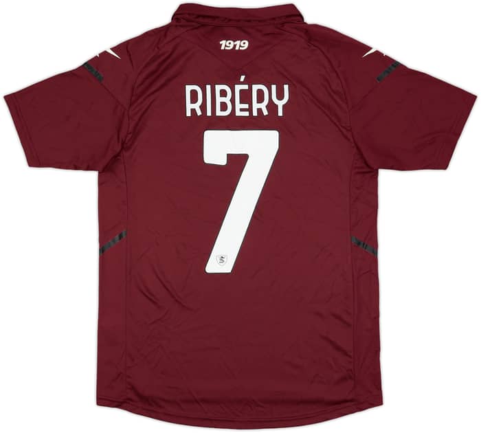 2021-22 Salernitana Home Shirt Ribery #7 - 9/10 - (S/M)
