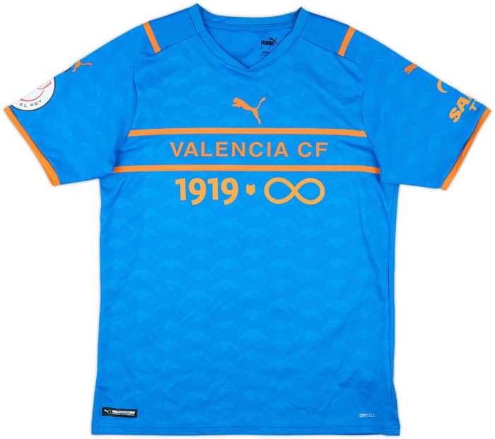 2021-22 Valencia Copa del Rey Third Shirt Zerbi #10 - 8/10 - (M)