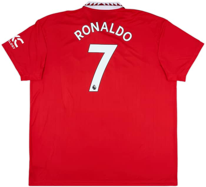 2022-23 Manchester United Home Shirt Ronaldo #7 - 9/10 - (3XL)