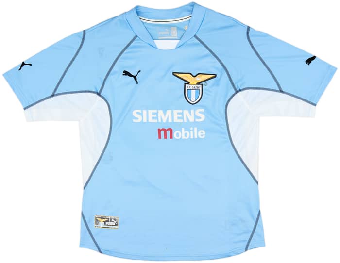 2001-02 Lazio Home Shirt Crespo #10 - 7/10 - (M)