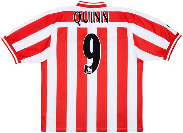 1999-00 Sunderland Home Shirt Quinn #9 - 8/10 - (XL)