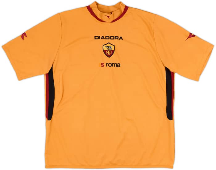 2004-05 Roma Diadora Training Shirt - 10/10 - (XXL)