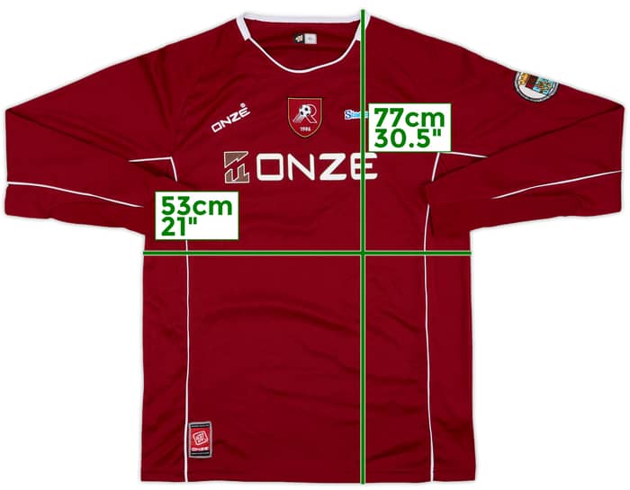 2009-10 Reggina Onze Training L/S Shirt - 9/10 - (XL)