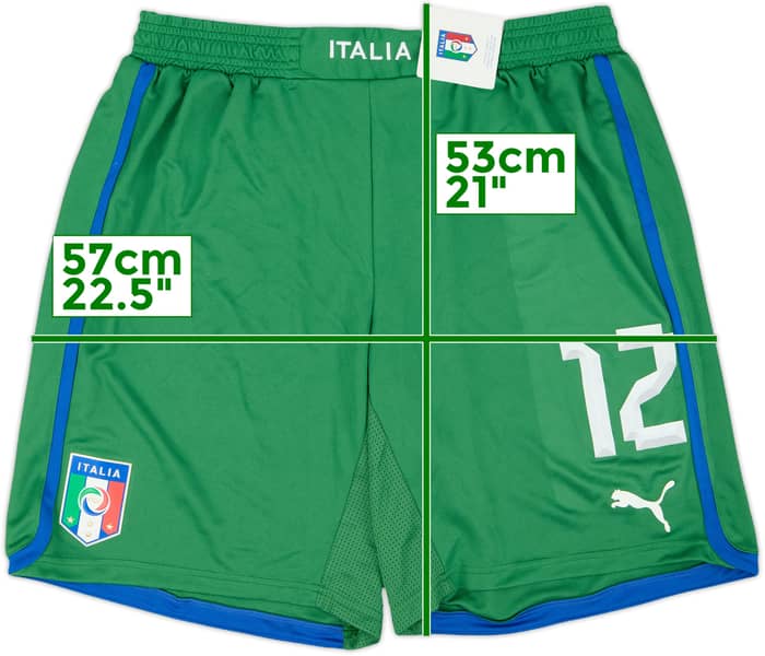 2012-13 Italy GK Third Shorts #12 (L)