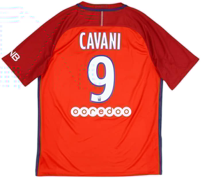 2016-17 Paris Saint-Germain Away Shirt Cavani #9 - 9/10 - (L)