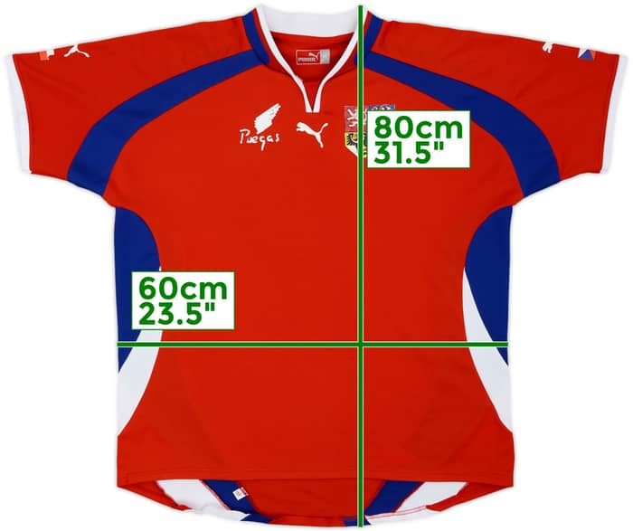 2000-02 República Checa Básico Local Camiseta - 5/10 - (XL)