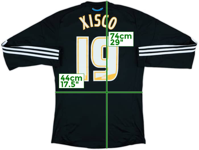 2009-10 Newcastle Third L/S Shirt Xisco #19 - 7/10 - (S)