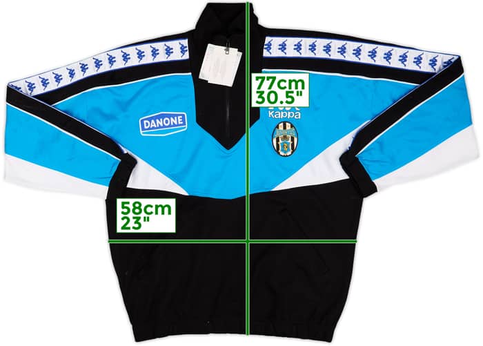 1992-93 Juventus Kappa 1/4 Zip Track Jacket (L)