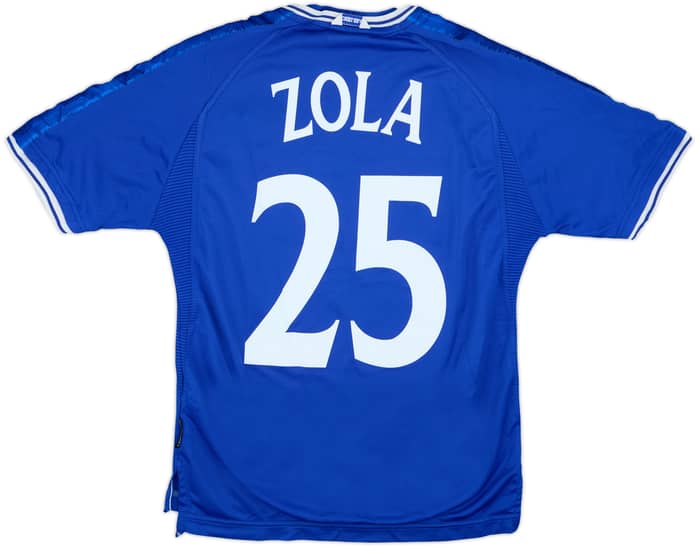 Camiseta de local del Chelsea 1999-01 Zola #25 - 6/10 - (M)