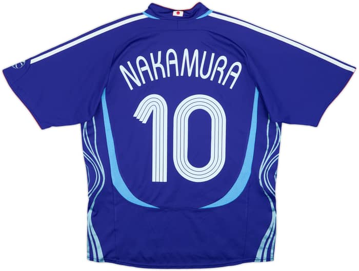 2006-08 Japan Home Shirt Nakamura #10 - 7/10 - (M)