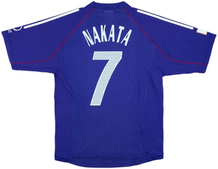 2002-04 Japan Home Shirt Nakata #7 - 8/10 - (M)