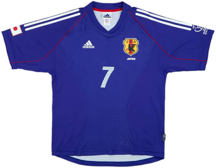 2002-04 Japan Home Shirt Nakata #7 - 8/10 - (M)