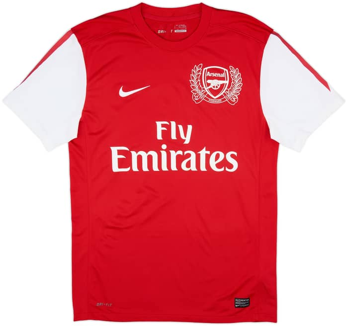 2011-12 Arsenal Home Shirt Arteta #8 - 8/10 - (M)