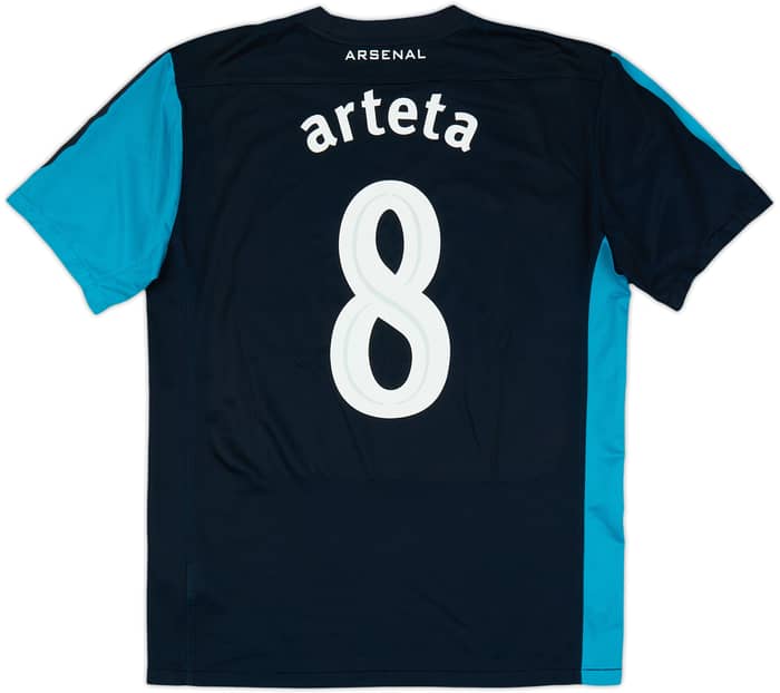 2011-12 Arsenal Away Shirt Arteta #8 - 6/10 - (M)