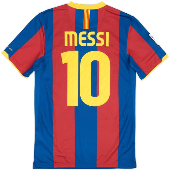 2010-11 Barcelona Home Shirt Messi #10 - 8/10 - (S)