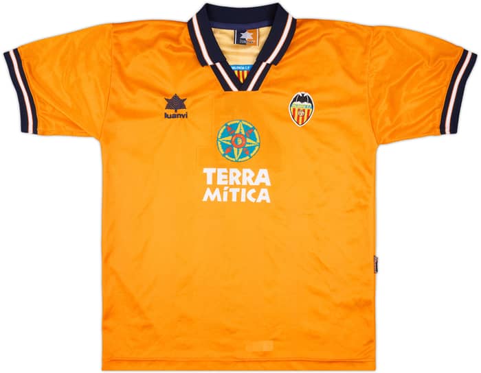 1998-99 Valencia Match Issue Away Shirt #4