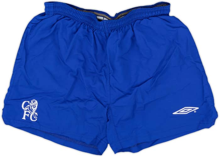 2001-03 Chelsea Home Shirt & Shorts - 9/10 - (L.Boys)