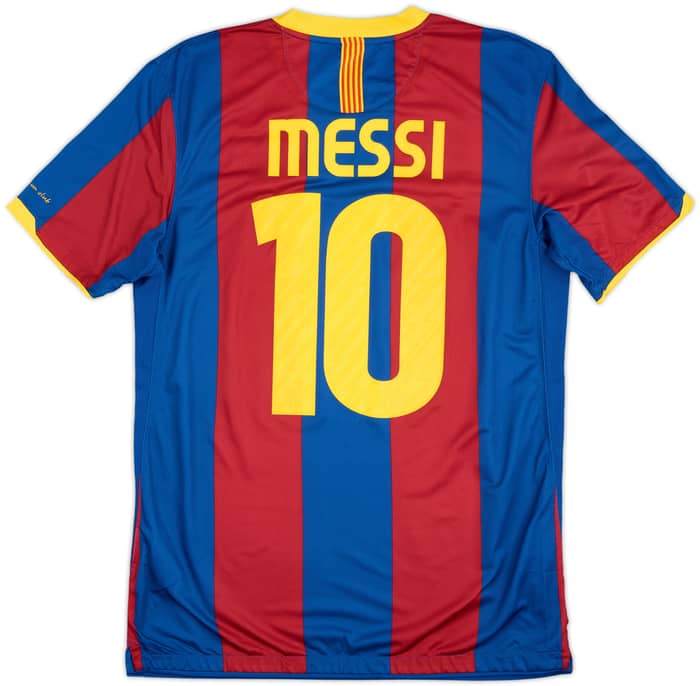 2010-11 Barcelona Home Shirt Messi #10 - 8/10 - (M)