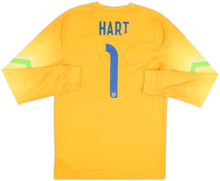 2014-15 England GK Shirt Hart #1 - 5/10 - (S)