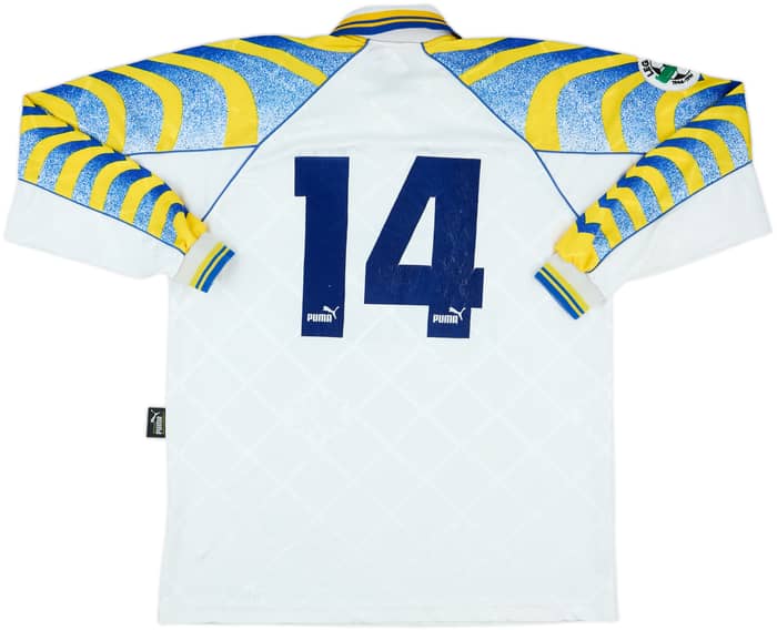 1996-97 Parma Match Issue Home L/S Shirt #14