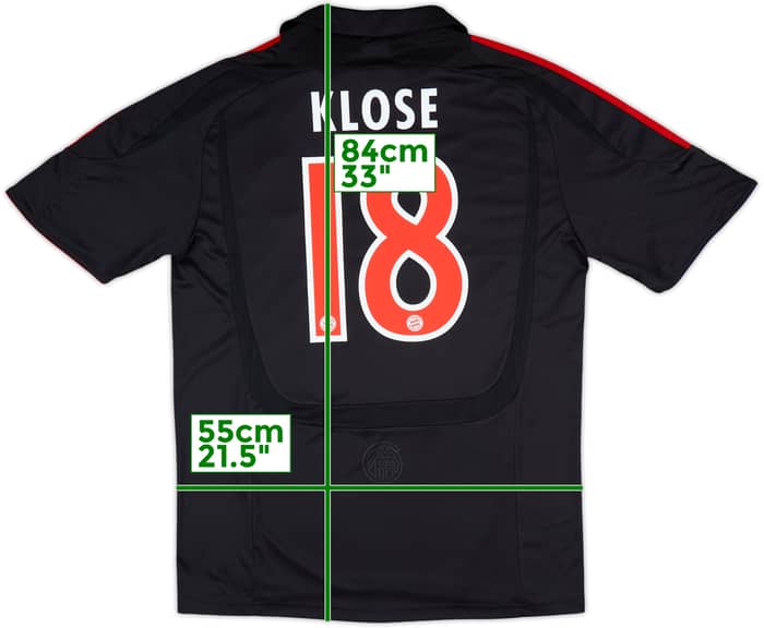 2007-08 Bayern Munich Player Issue Third Shirt Klose #18 - 8/10 - (L)