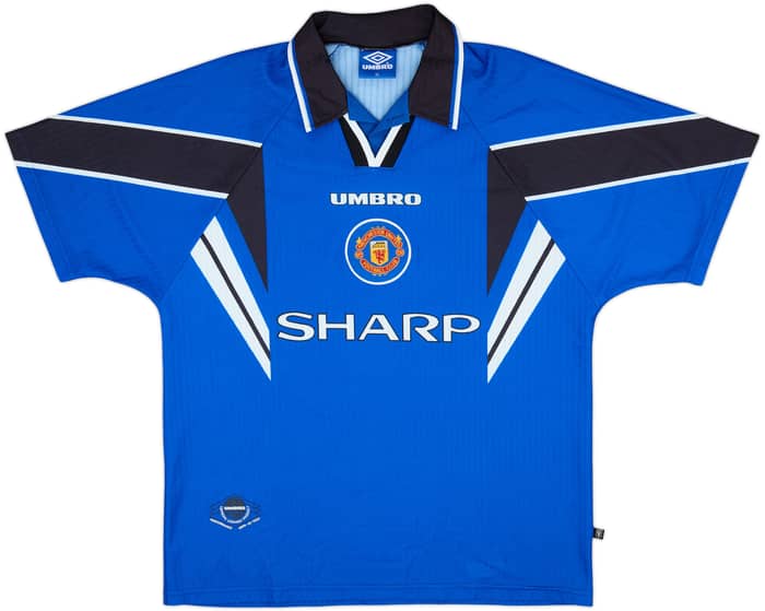 1996-98 Manchester United Third Shirt Scholes #18 - 8/10 - (XL)