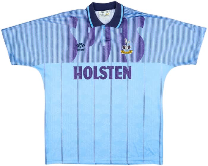 1991-94 Tottenham Third Shirt Sheringham #10 - 8/10 - (XXL)