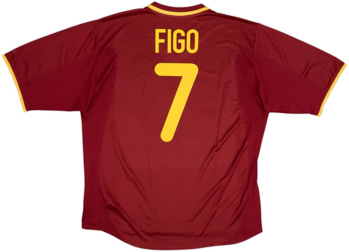 2000-02 Portugal Home Shirt Figo #7 - 6/10 - (XL)