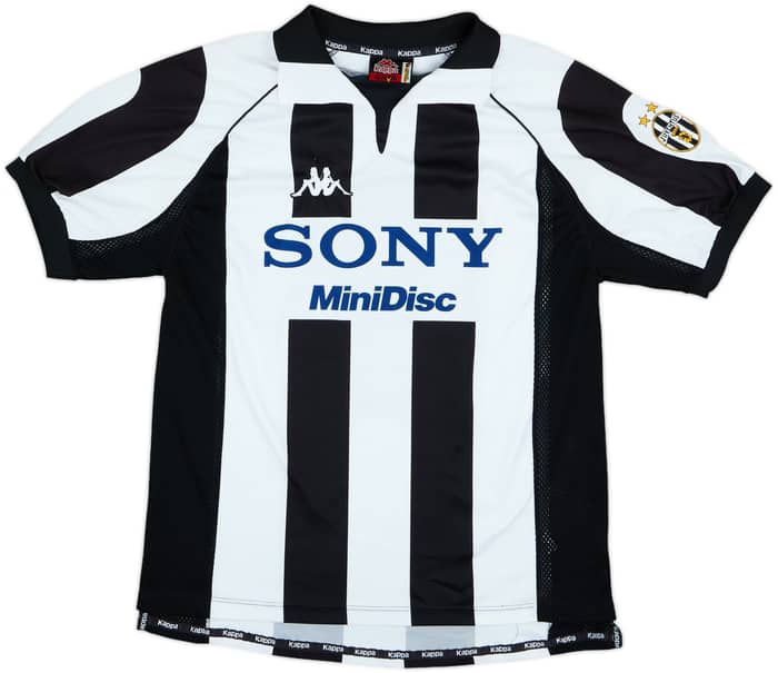 1997-98 Juventus Centenary Home Shirt Zidane #21 - 7/10 - (L)