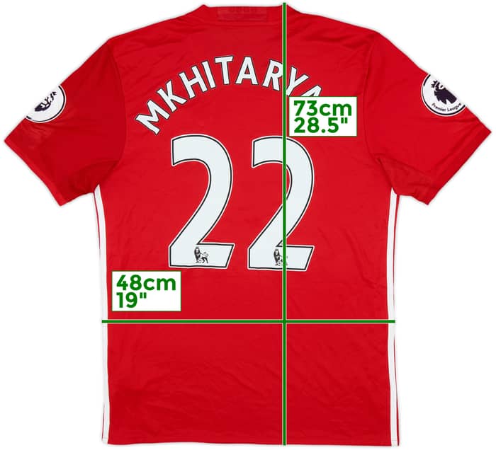 2016-17 Manchester United Home Shirt Mkhitaryan #22 - 9/10 - (M)