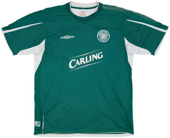 2004-05 Celtic Away Shirt Juninho #7 - 6/10 - (L)