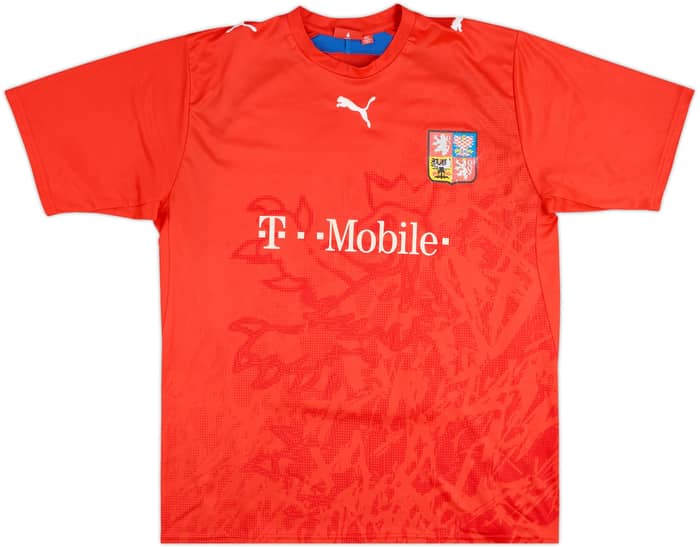 2006-08 Czech Republic Basic Home Shirt #2 - 5/10 - (XL)