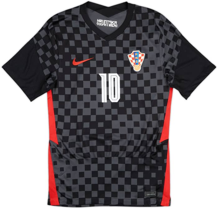 2020-21 Croatia Away Shirt Modric #10 - 7/10 - (XS)