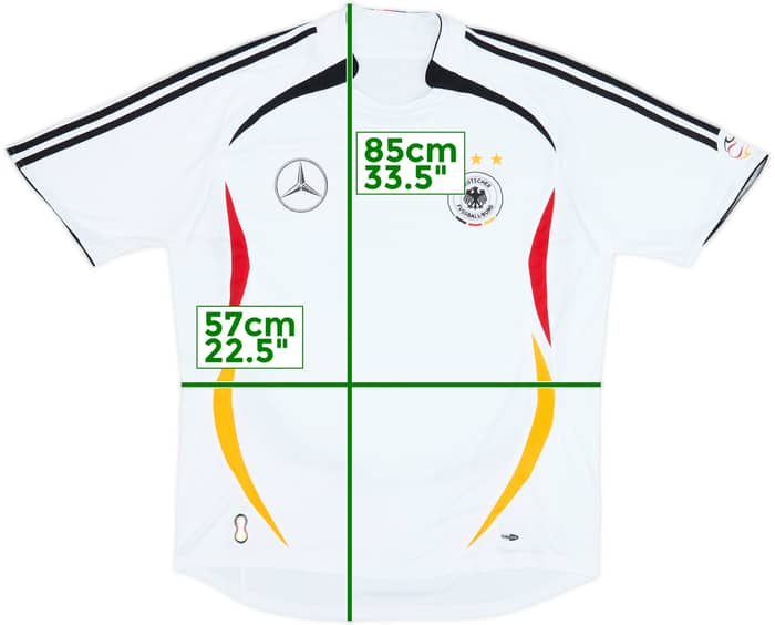 2005-07 Germany Home/Training Shirt - 5/10 - (XL)