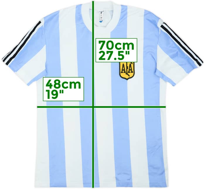 1990-91 Argentina Home Shirt - 4/10 - (M)