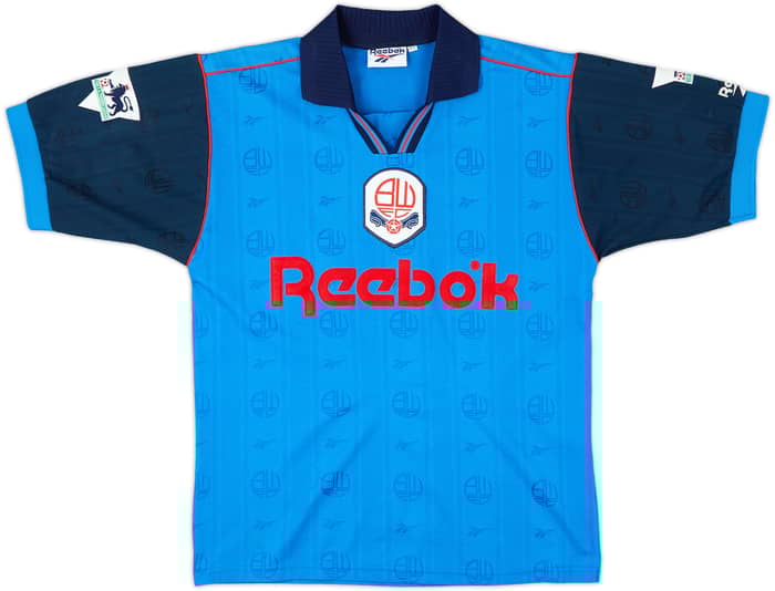 1995-97 Bolton Away Shirt Thompson #11 - 8/10 - (S)