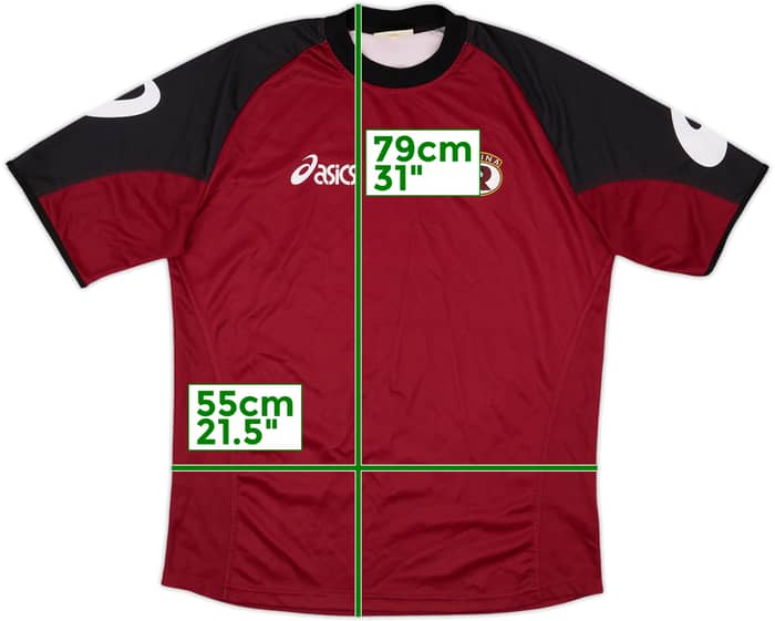 2003-04 Reggina Asics Training Shirt - 6/10 - (XL)