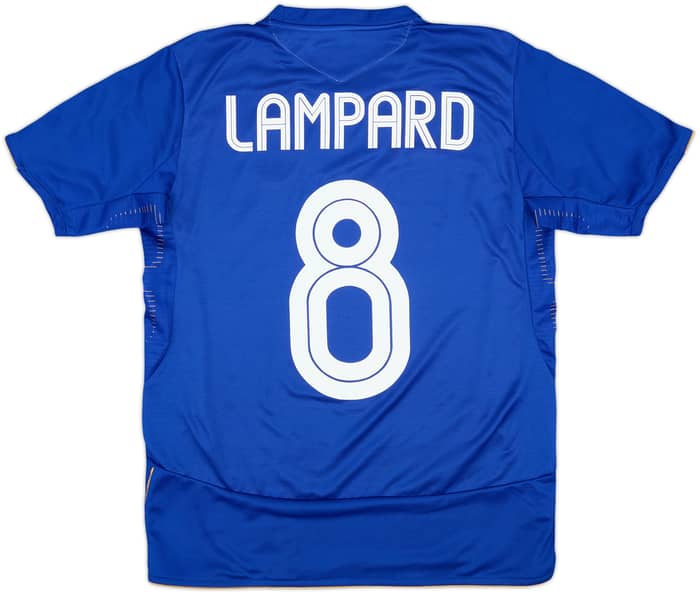 2005-06 Chelsea Centenary Home Shirt Lampard #8 - 8/10 - (XL.Boys)