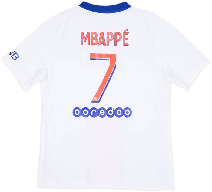 2020-21 Paris Saint-Germain Away Shirt Mbappe #7 (L)