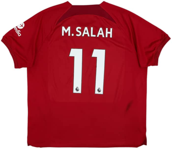 2022-23 Liverpool Home Shirt M.Salah #11 - 9/10 - (XL)