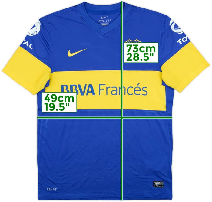 2011-12 Boca Juniors Home Shirt - 7/10 - (M)