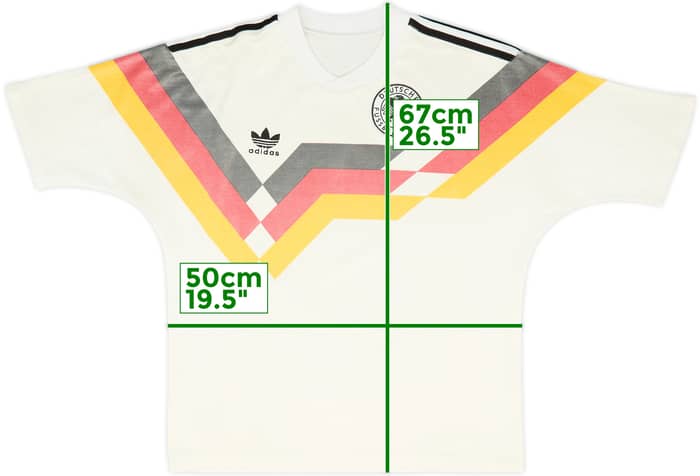 1988-90 West Germany Home Shirt - 6/10 - (M)