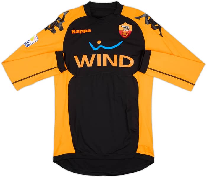 2010-11 Roma Match Issue Third L/S Shirt #10