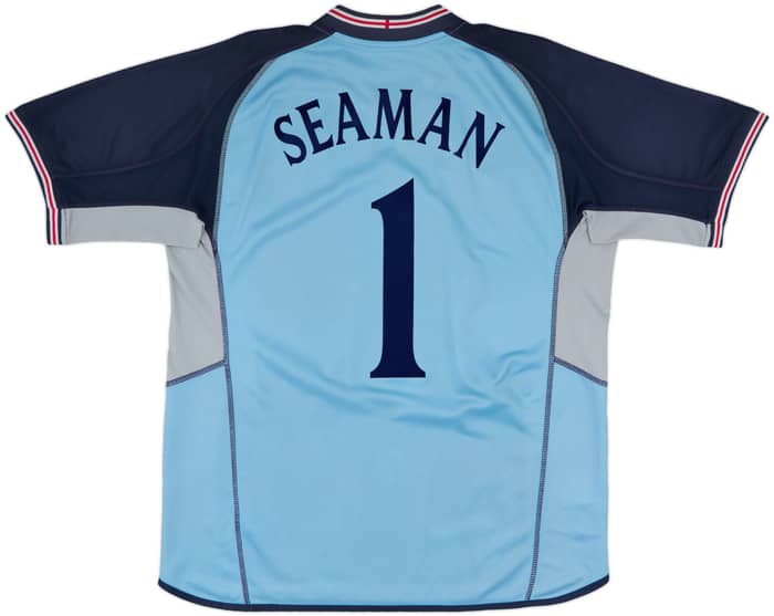 2002-03 England GK S/S Shirt Seaman #1 - 8/10 - (L)