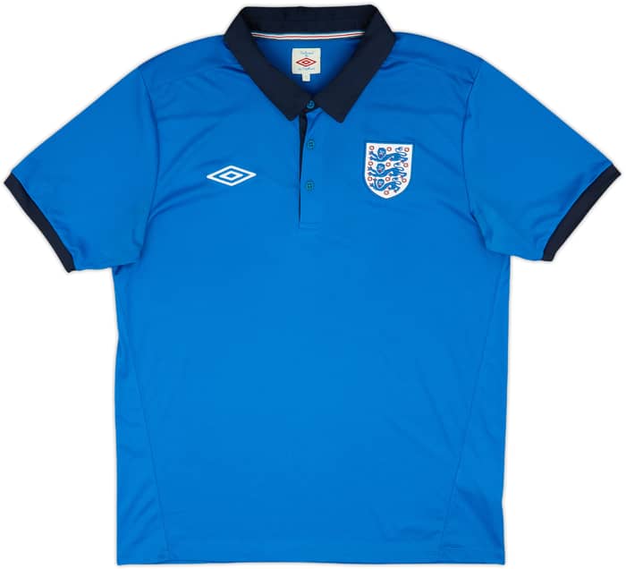 2010-11 England Umbro Polo Shirt - 8/10 - (L)