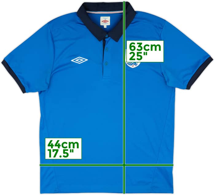 2010-11 England Umbro Polo Shirt - 8/10 - (L)