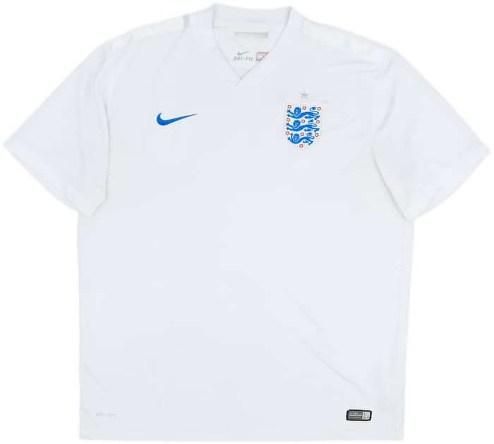 2014-15 England Home Shirt - 5/10 - (XL)
