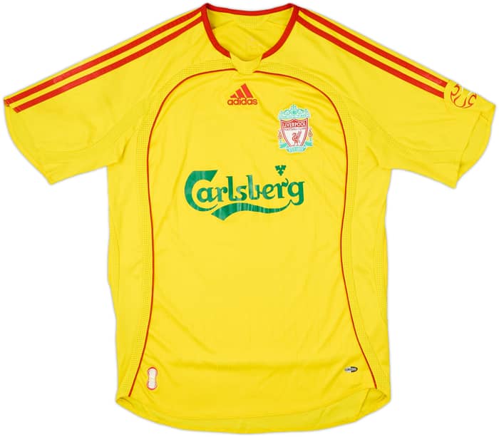 2006-07 Liverpool Away Shirt Gerrard #8 - 9/10 - (S)