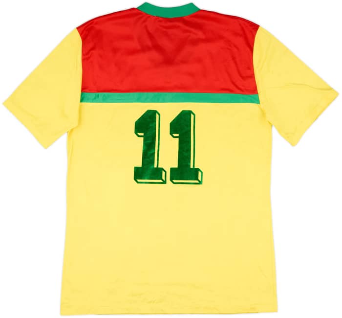 1987 Cameroon Away Shirt #11 - 9/10 - (XL)