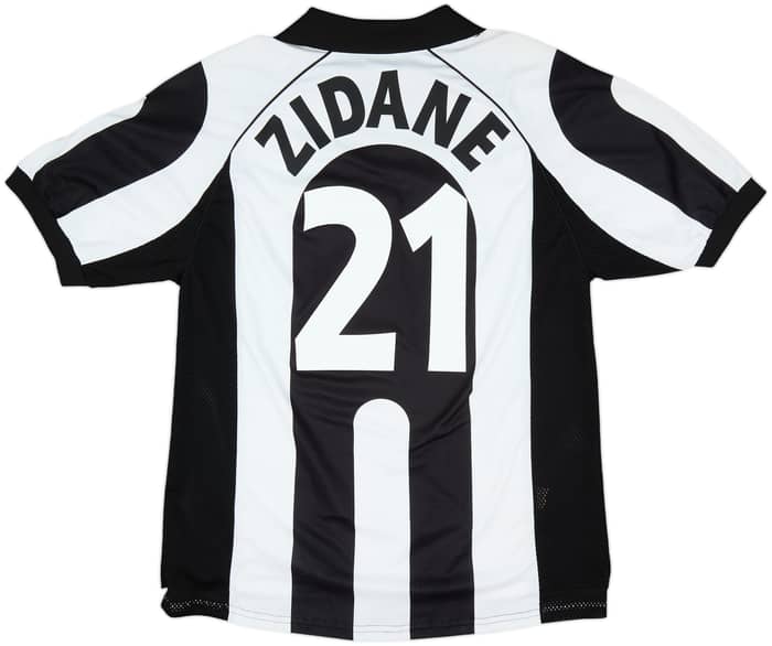 1997-98 Juventus Centenary Home Shirt Zidane #21 - 8/10 - (XL)